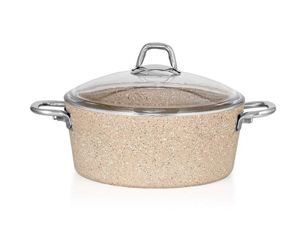 Derin Tencere Metal Sapli - Kapuçino