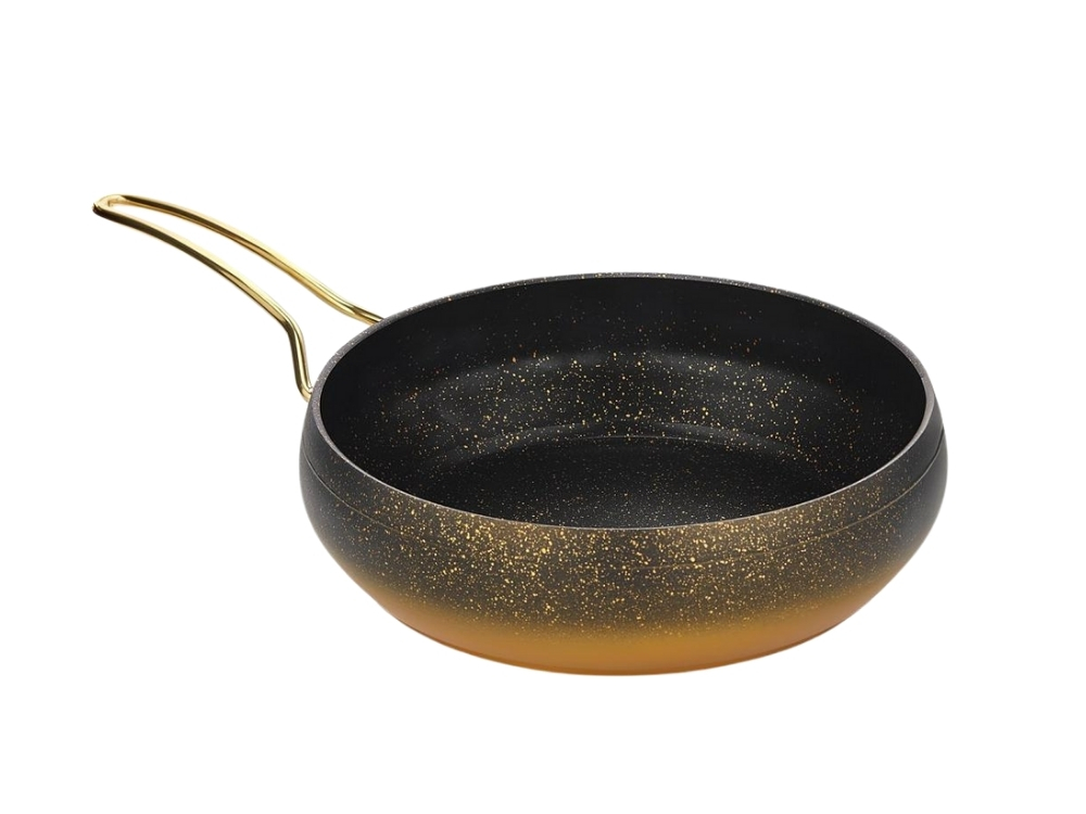 Güveç Serisi Güveç Tava Gold Sapli - Gold 28 cm