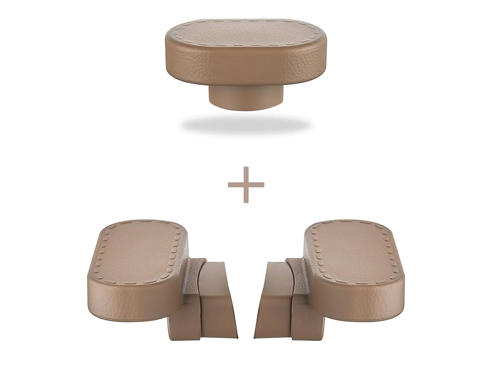 Lavonni 2 Adet Tencere Kulpu ve 1 Adet Tencere Kapak Tepesi - Kapuçino